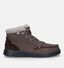 HEYDUDE Bradlet Bruine Boots in leer (330192)