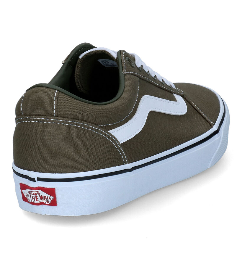 Vans Ward Baskets en Kaki pour hommes (303169)