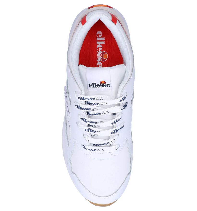 Ellesse Contest Baskets basses en Blanc en cuir (241633)