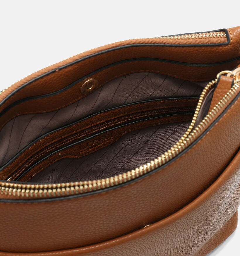 L.Credi Ella Cognac Crossbodytas voor dames (379581)