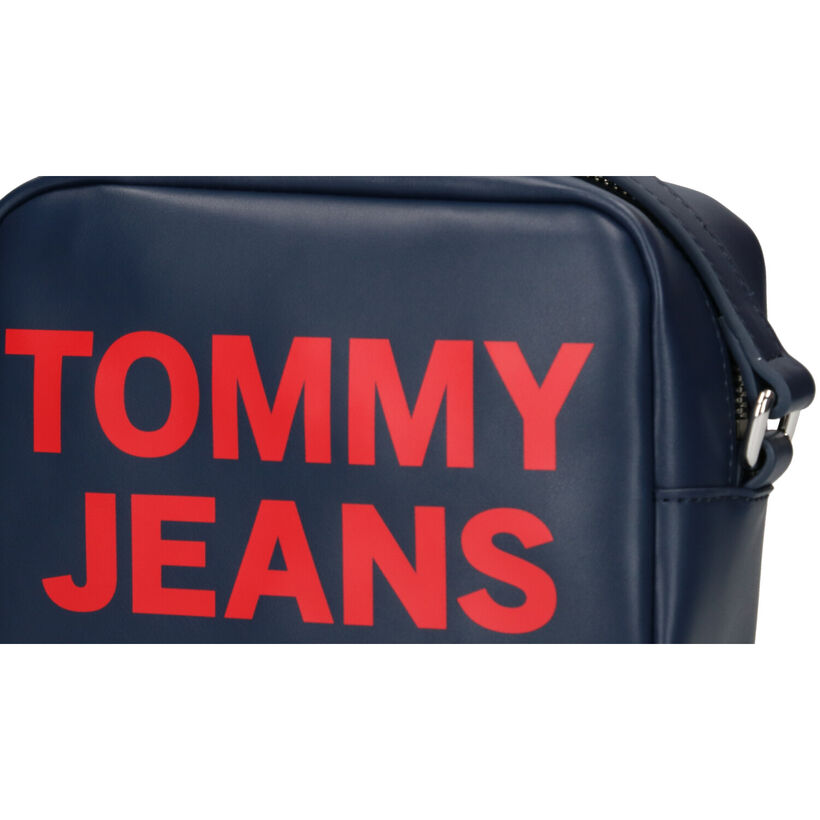 Tommy Hilfiger Essential Sac porté croisé en Bleu en simili cuir (293366)