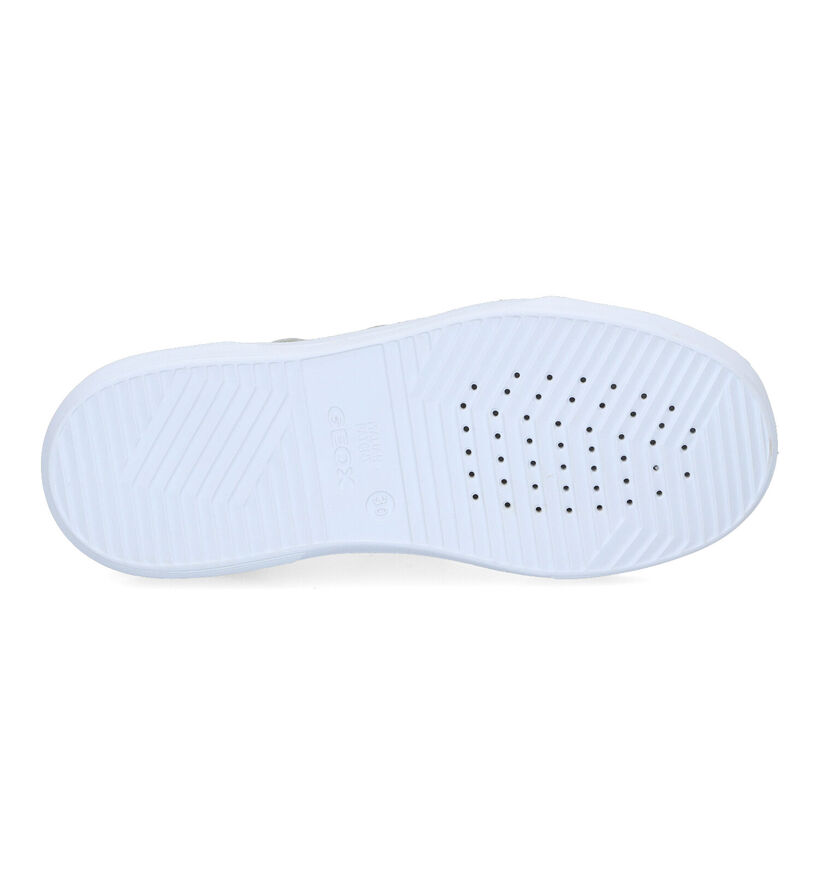 Geox Nettuno Witte Sneakers voor jongens (302614)