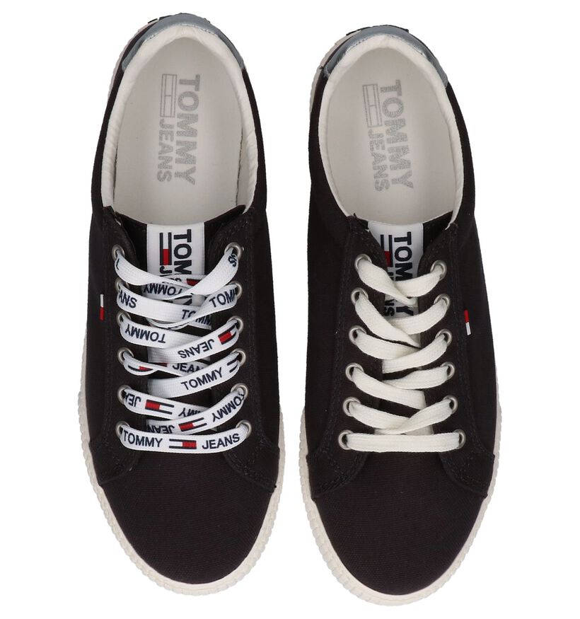 Tommy Hilfiger Jeans Baskets en Blanc en textile (285278)