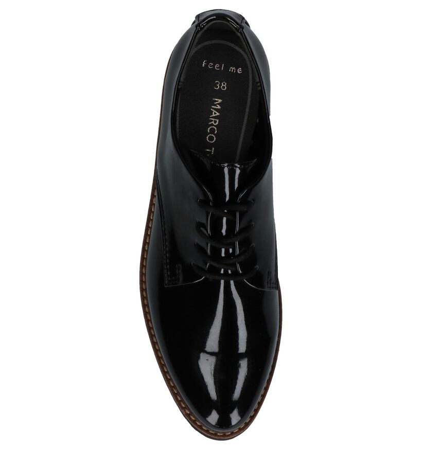 Marco Tozzi Chaussures à lacets en Bordeaux en simili cuir (226304)