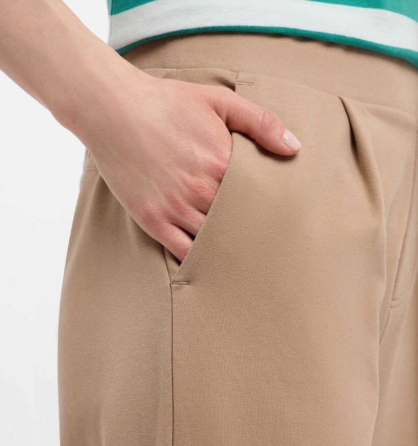 Elbsand Marja Pantalon classique en Marron pour femmes (381286)