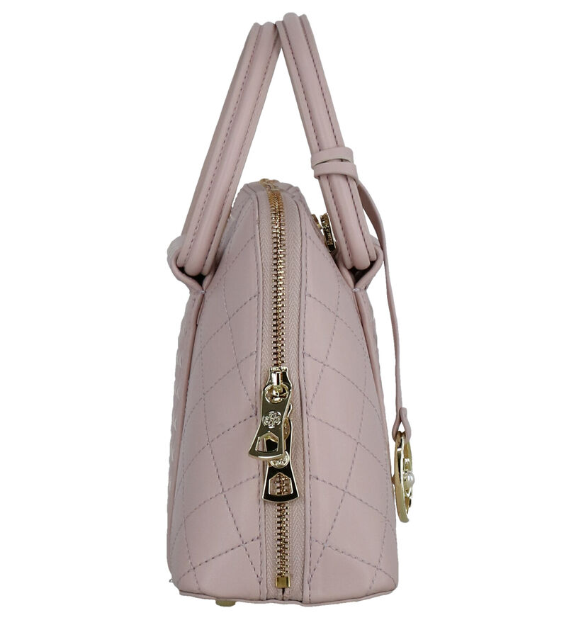 Kisses of Pearl Zora Sac à Main en Rose en simili cuir (273759)