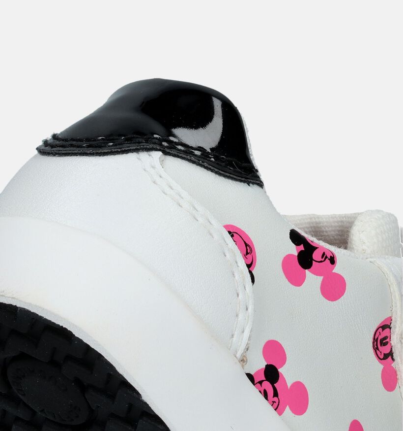 Geox Kilwi Micky Mouse Witte Sneakers voor meisjes (339631) - geschikt voor steunzolen