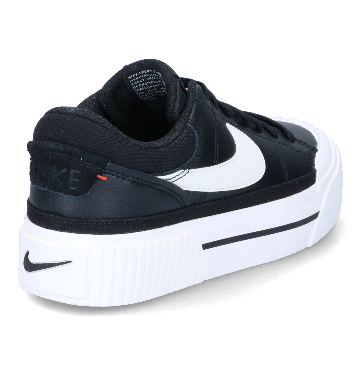 Nike store plateforme noir
