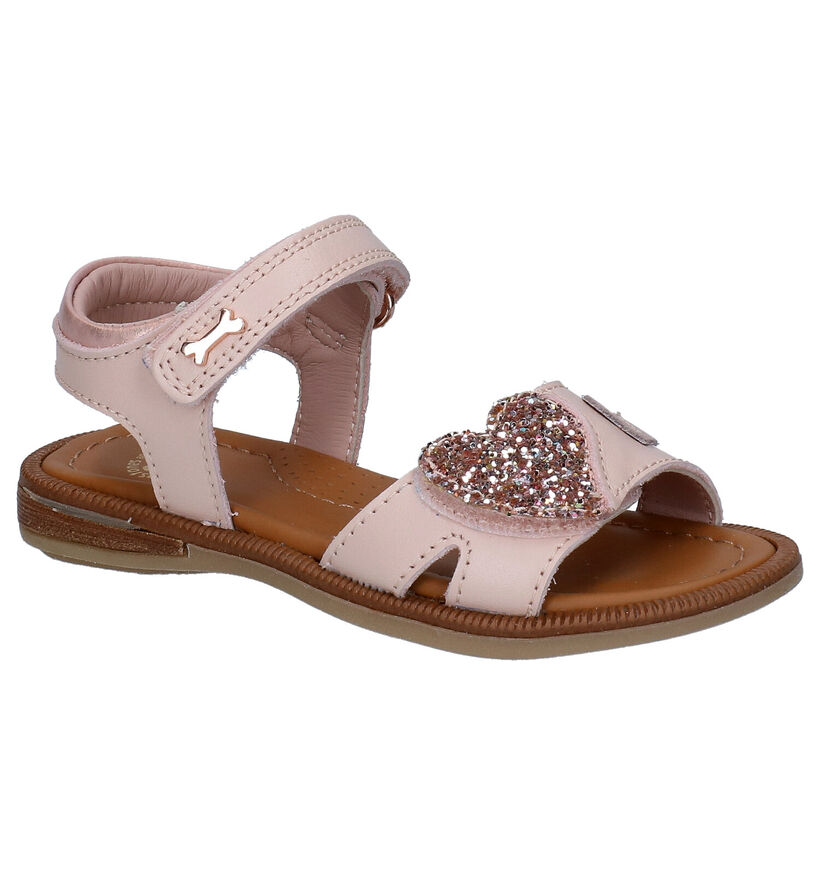 STONES and BONES Zeart Roze Sandalen in leer (291799)