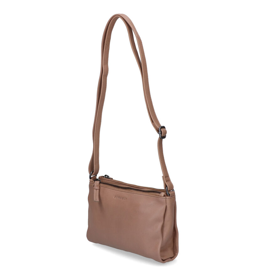 Burkely Just Jolie Taupe Crossbody Tas voor dames (321412)