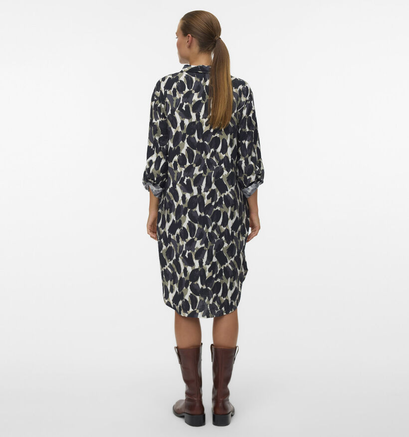 Vero Moda Fanine Zwarte Hemdjurk voor dames (366405)