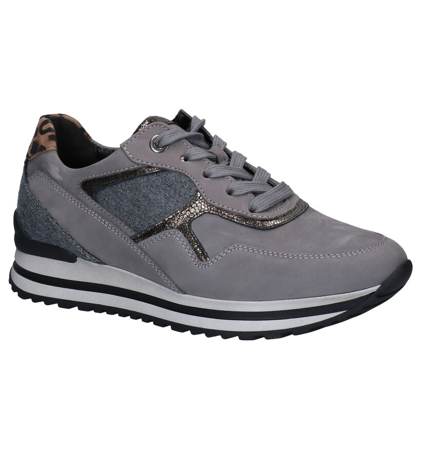 Gabor OptiFit Chaussures à lacets en Gris en nubuck (297429)