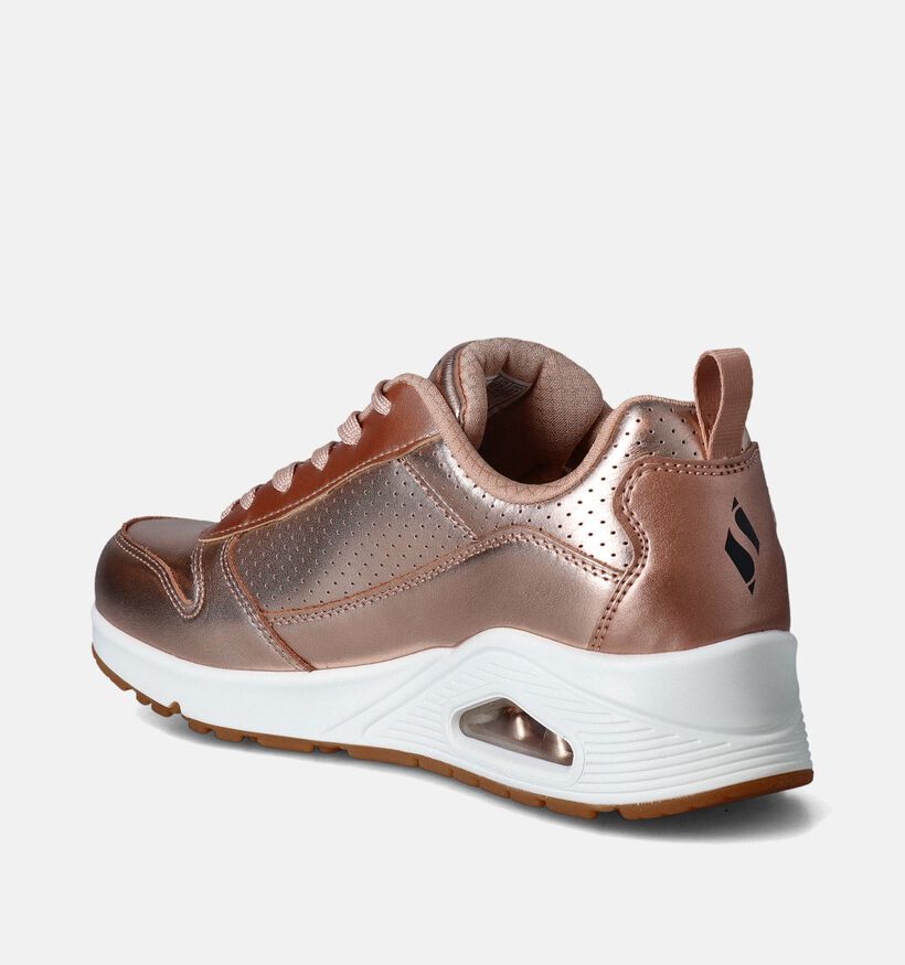 Skechers Uno Metallixs Gouden Sneakers voor dames (352262) - geschikt voor steunzolen