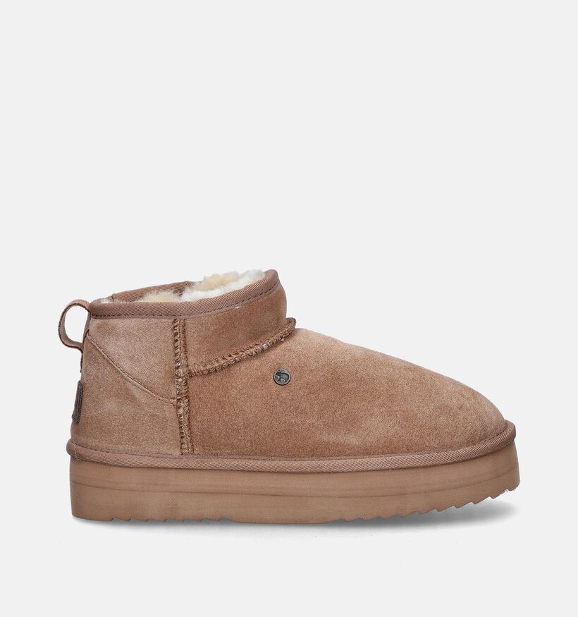 Warmbat Durack Plateau Bottes en Cognac pour femmes (346228)
