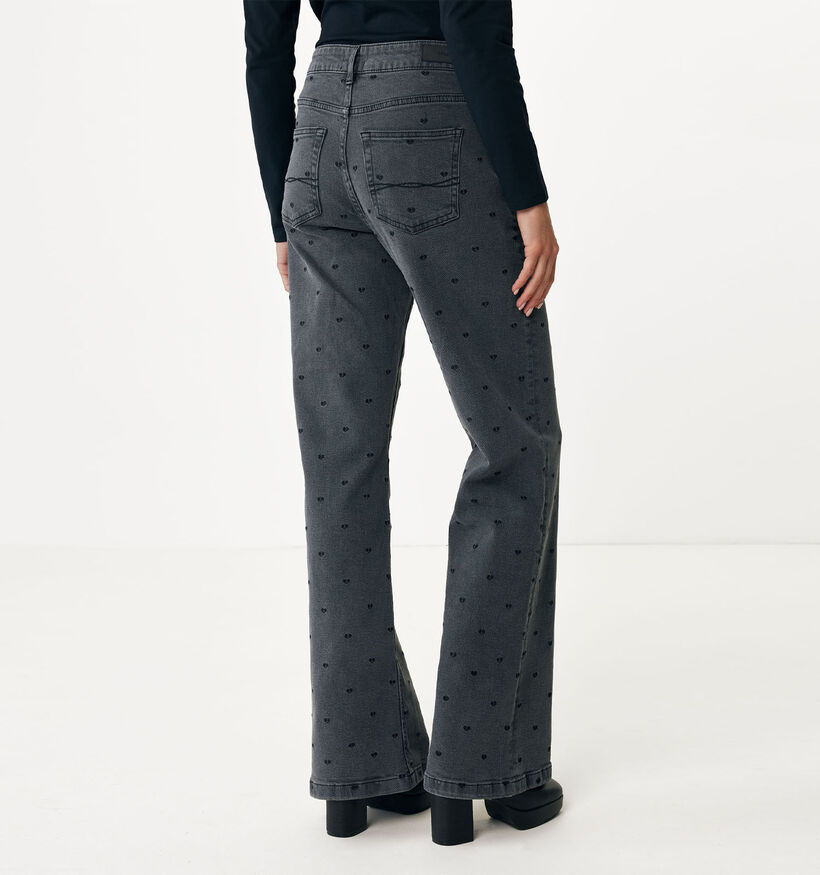 Mexx Kim Grijze Highwaist jeans voor dames (334035)