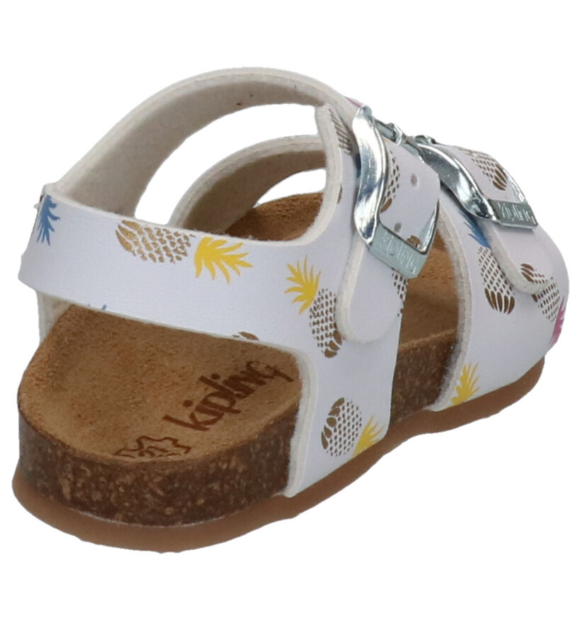 Kipling Nanas Sandales en Blanc en simili cuir (273145)