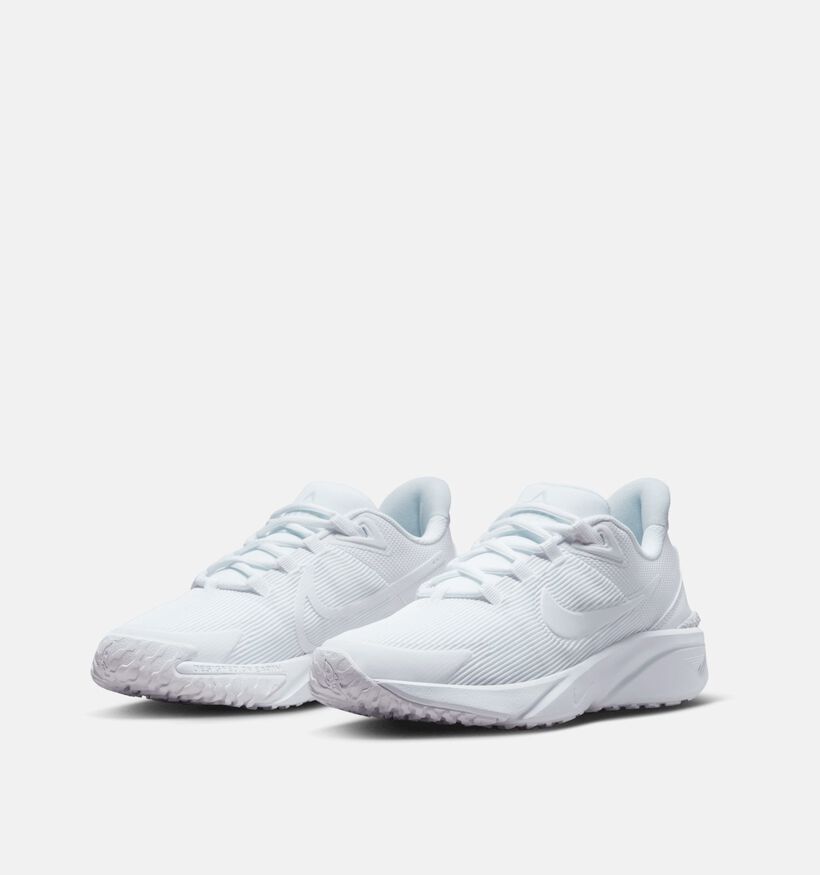 Nike Star Runner 4NN GS Witte Sneakers voor meisjes, jongens (357245)