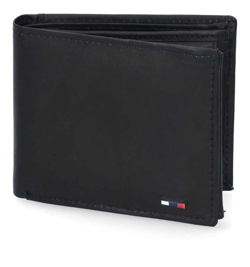 Euro-Leather Zwarte Portefeuille in leer (310416)