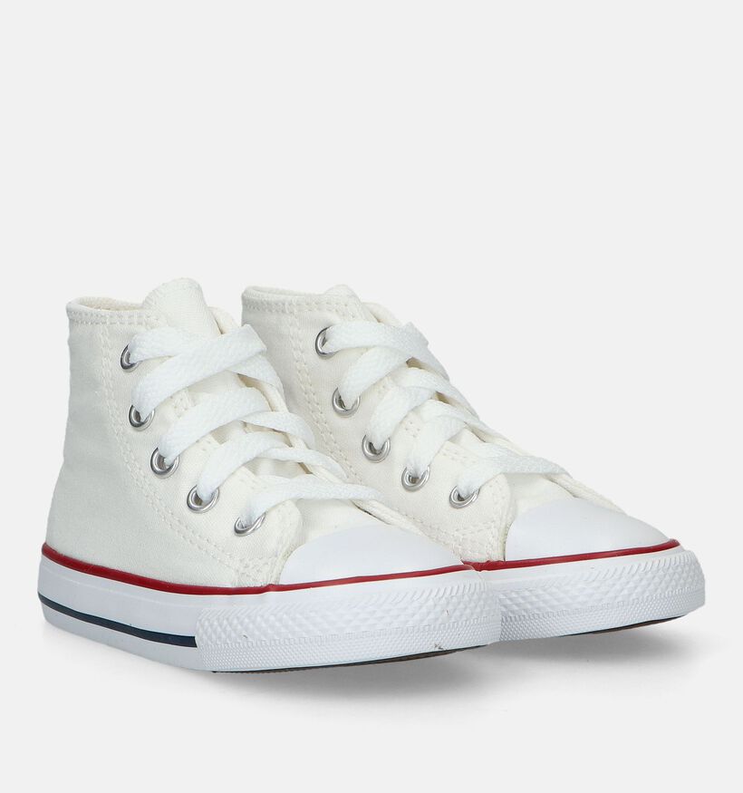 Converse Chuck Taylor AS Baskets en Blanc pour filles, garçons (328155)