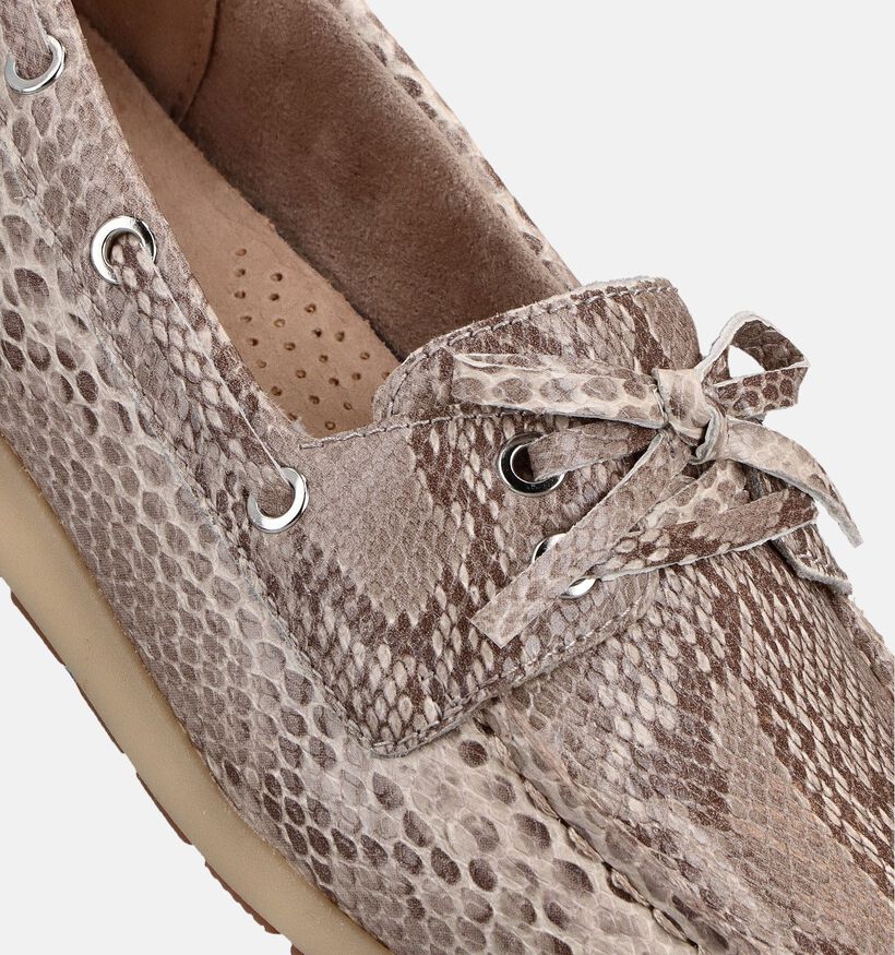 Tamaris Comfort Bruine Loafers voor dames (367856) - geschikt voor steunzolen