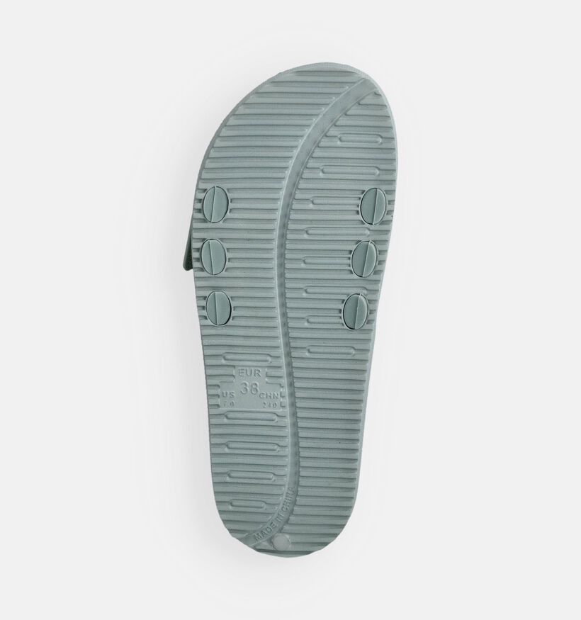 Holster Australia Laze Claquettes en Vert pour femmes (373365)