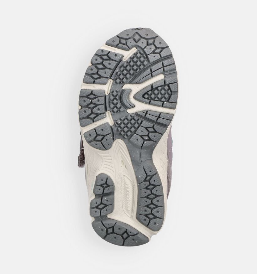 New Balance Baskets basses en Taupe pour filles (366186) - pour semelles orthop&eacute;diques