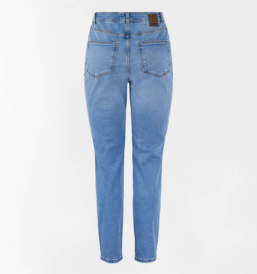 Pieces Kesia Blauwe Mom Jeans voor dames (318271)