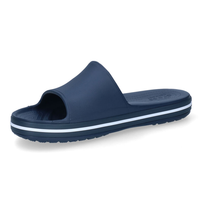 Crocs Crocband Slide Nu-pieds en Noir en synthétique (307651)