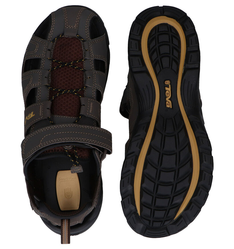 Teva Forebay Sandales en Brun pour hommes (321954)