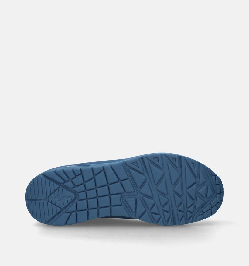 Skechers Uno Stand On Air Zwarte Sneakers voor dames (361783) - geschikt voor steunzolen