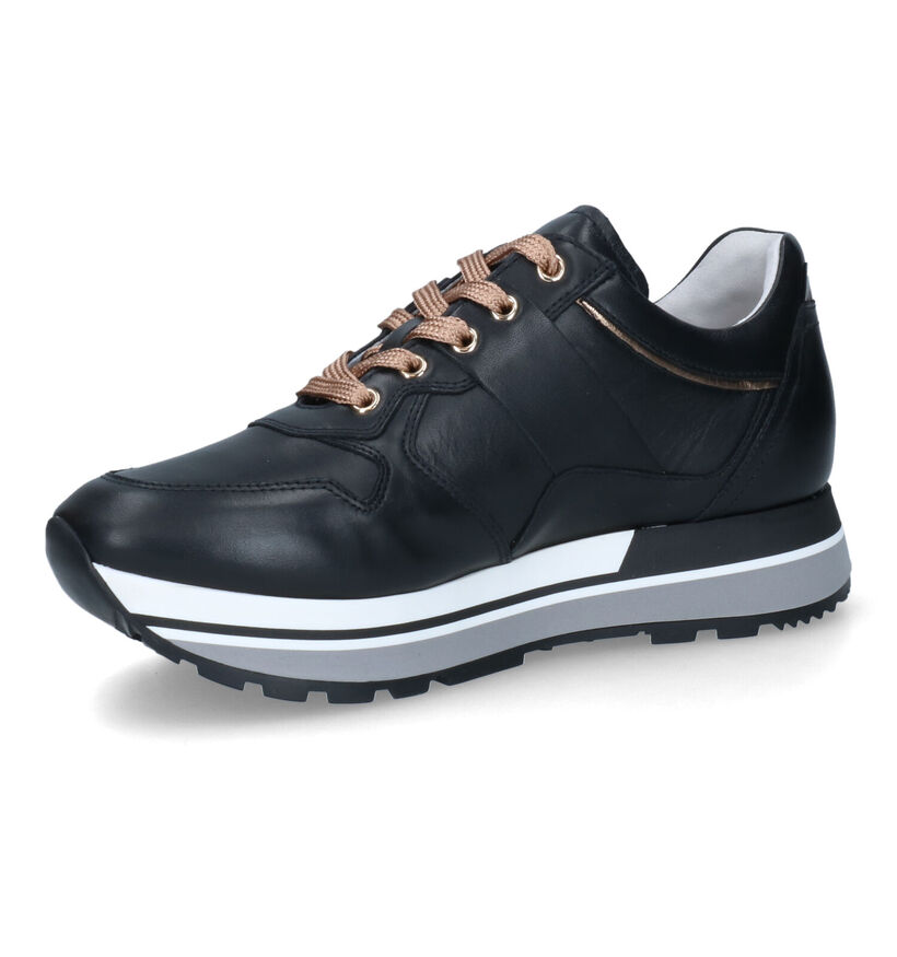 NeroGiardini Baskets casual en Noir en cuir (314540)