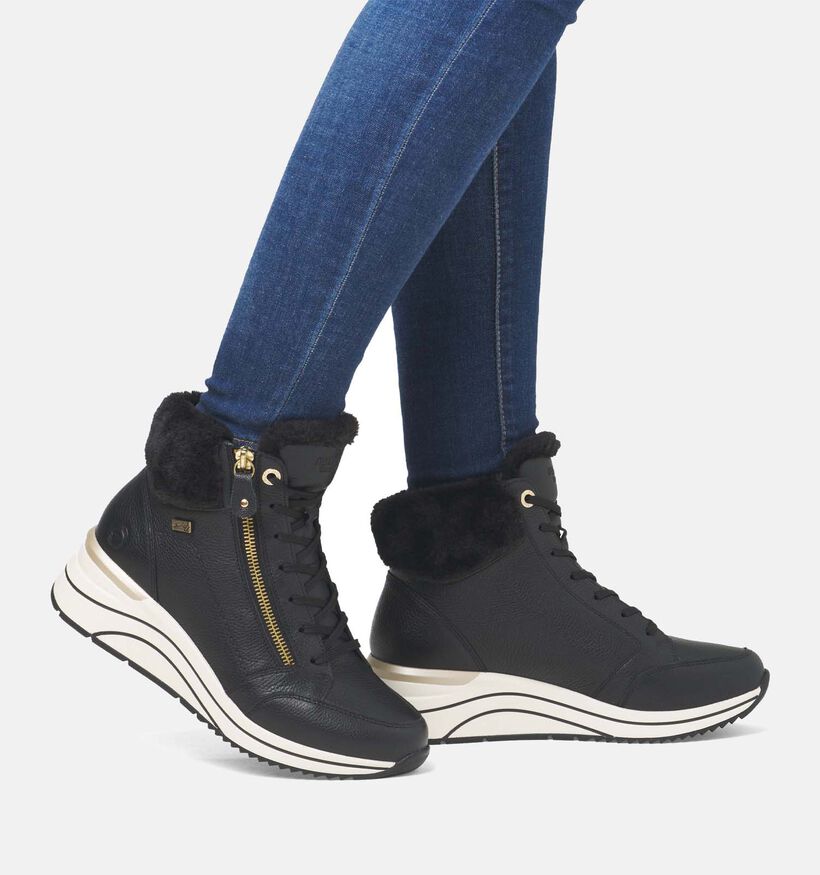 Remonte Baskets montantes en Noir pour femmes (347241)