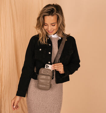 ZEBRA Crossbody tassen Roze/Groen/Brons