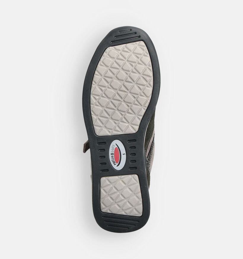Gabor Rollingsoft Chaussures à lacets en Taupe pour femmes (360323) - pour semelles orthopédiques