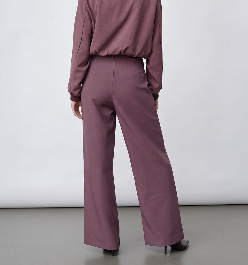 Sisters Point Great Donkerrode Geklede Broek voor dames (385877)