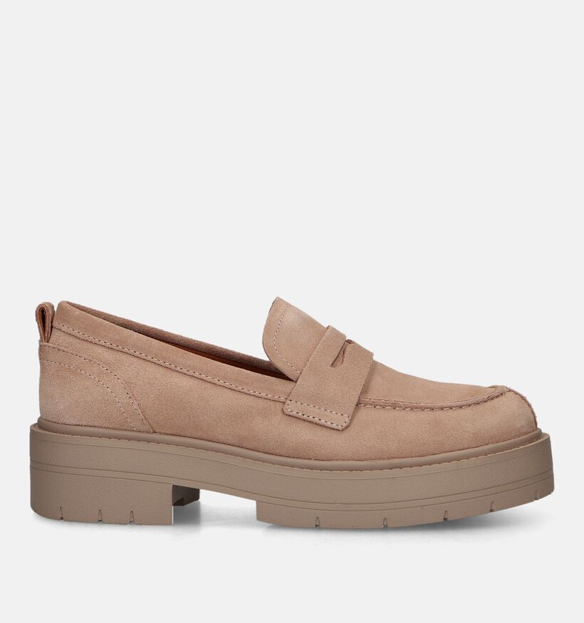 Geox Spherica Beige Mocassins voor dames (336018) - geschikt voor steunzolen