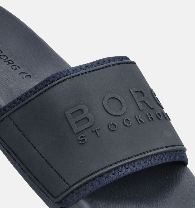 Bj&ouml;rn Borg Romeo Stk Blauwe Slippers voor heren (369021)