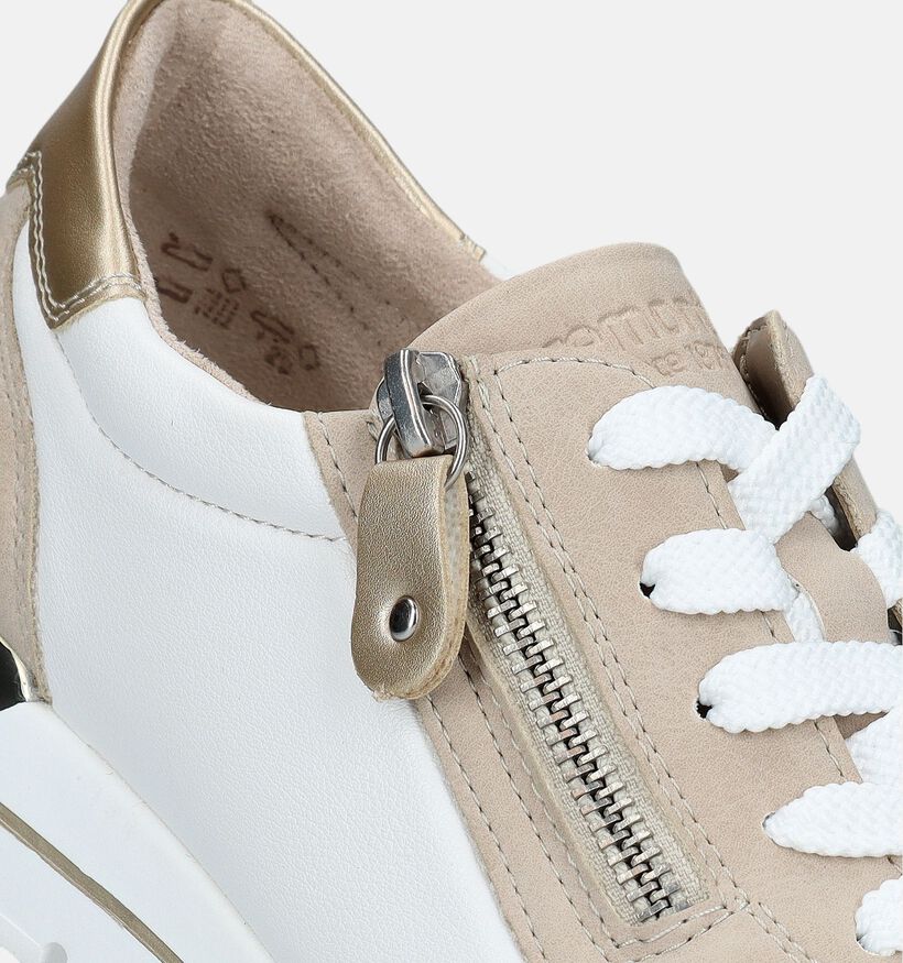 Remonte Baskets casual en Blanc pour femmes (335543) - pour semelles orthopédiques