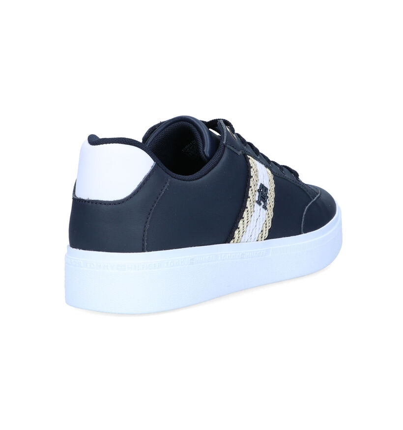 Tommy Hilfiger Court Baskets en Blanc pour femmes (336410) - pour semelles orthopédiques