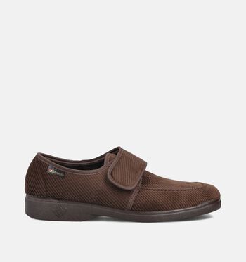 Torfs Home Pantoffels Zwart/Bruin/Grijs