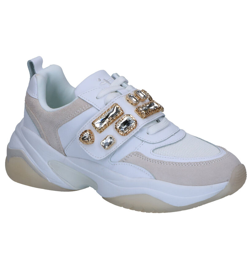 Tamaris Fashletics Sneakers en Blanc en simili cuir (269728)