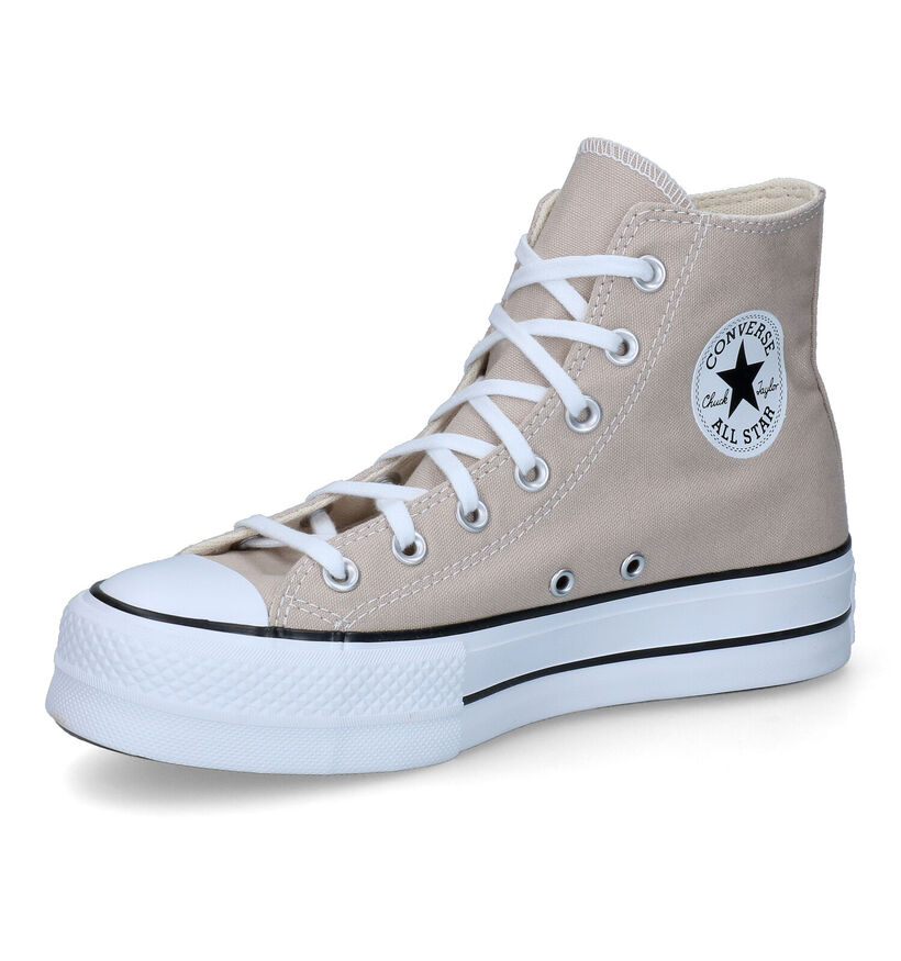 Converse Chuck Taylor AS Lift Lila Sneakers in stof (309922)