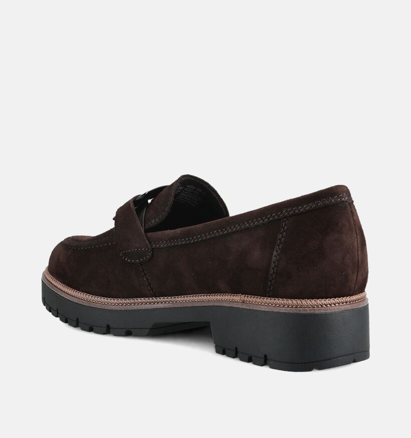 Tamaris Loafers en Brun fonc&eacute; pour femmes (376628)