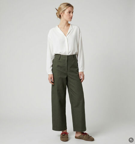 Vero Moda Broeken Groen