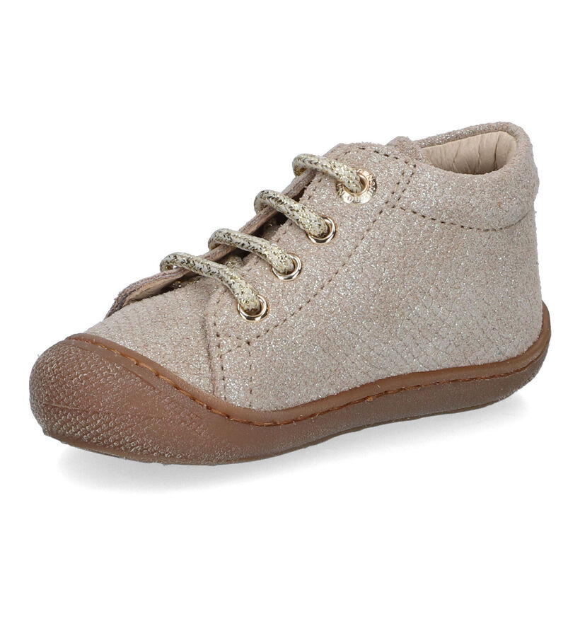 Naturino Cocoon Chaussures pour bébé en Or pour filles (316121) - pour semelles orthopédiques