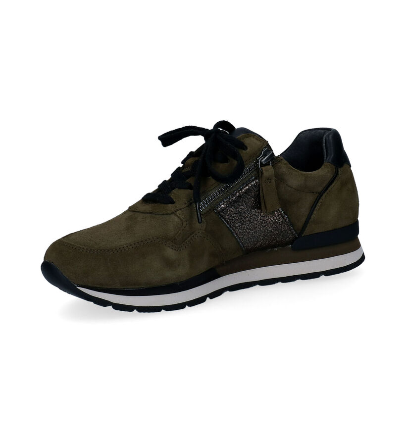 Gabor OptiFit Chaussures à lacets en Brun pour femmes (297237) - pour semelles orthopédiques