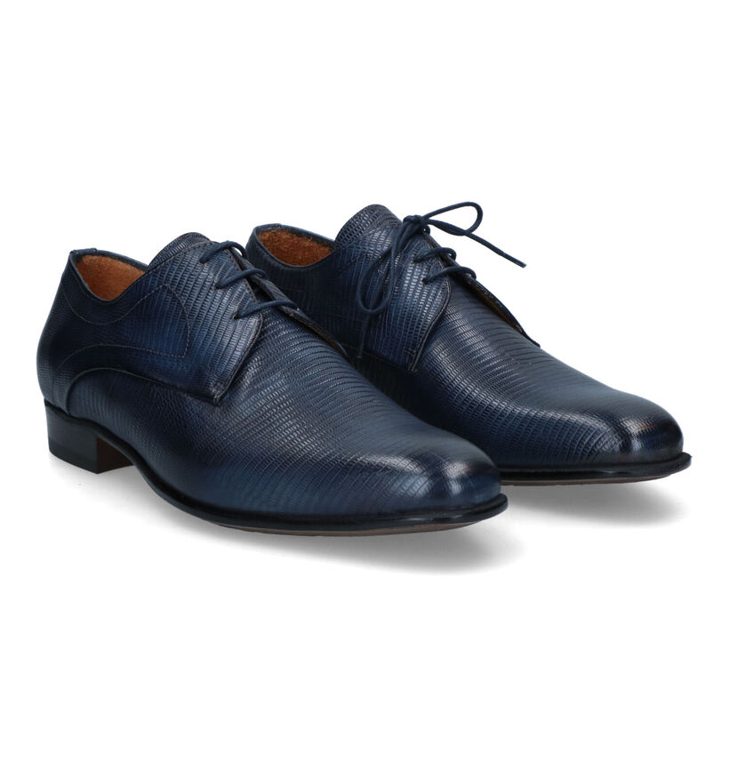 Via Borgo Chaussures classiques en Bleu pour hommes (319715)