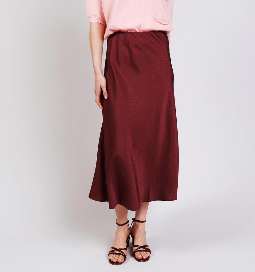 Vero Moda Inara 7/8 Bordeaux Rok voor dames (367206)