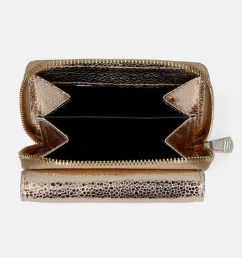 Crinkles Petite maroquinerie Orange/Beige/Or/Cognac/Marron/Taupe/Bleu/Vert