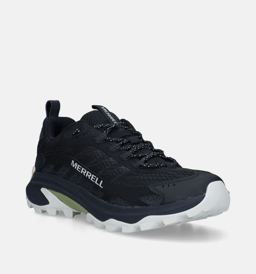 Merrell Moab Speed 2 Chaussures de randonnée en Noir pour hommes (347781) - pour semelles orthopédiques